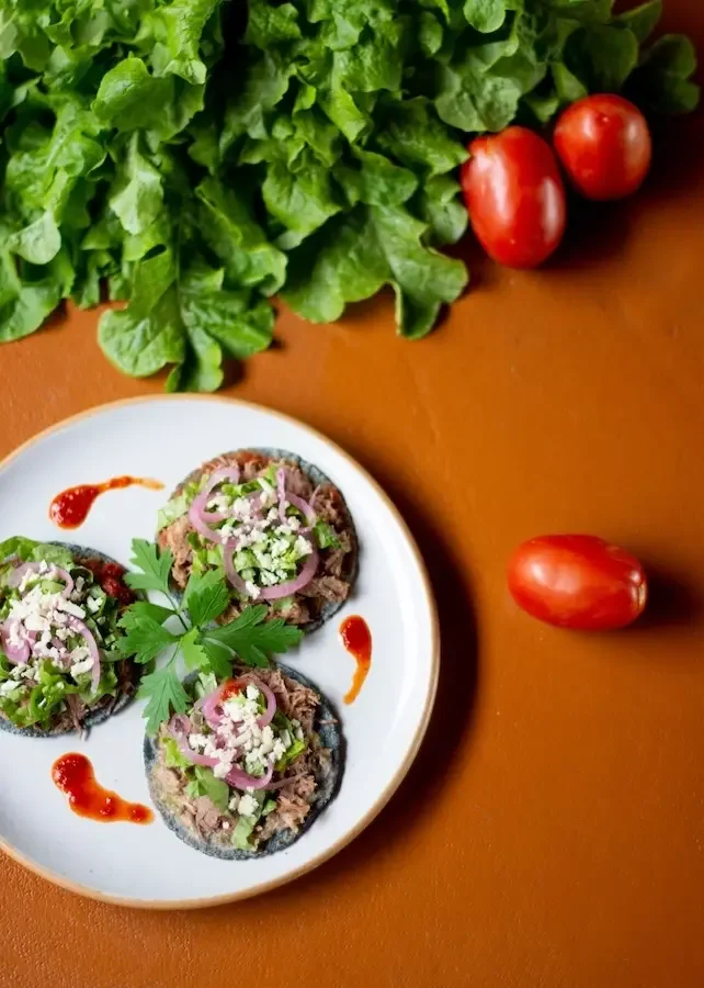 Preparación gastronómica con carne de pato